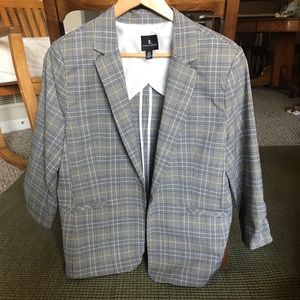 LIKE NEW! Jules and Leopold Plaid Blazer